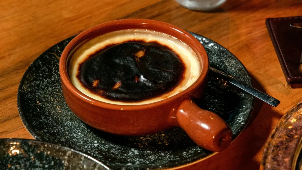 Apple Butter Basque Cheesecake