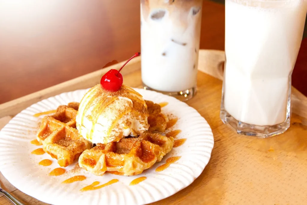 Apple Cinnamon Waffle Kebabs