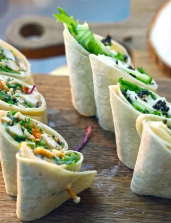 Avocado Chicken Wraps