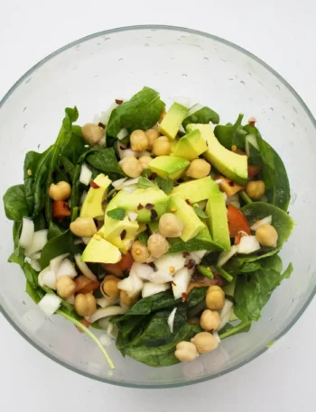 Avocado Chickpea Salad