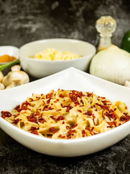 Bacon And Mushroom Pasta