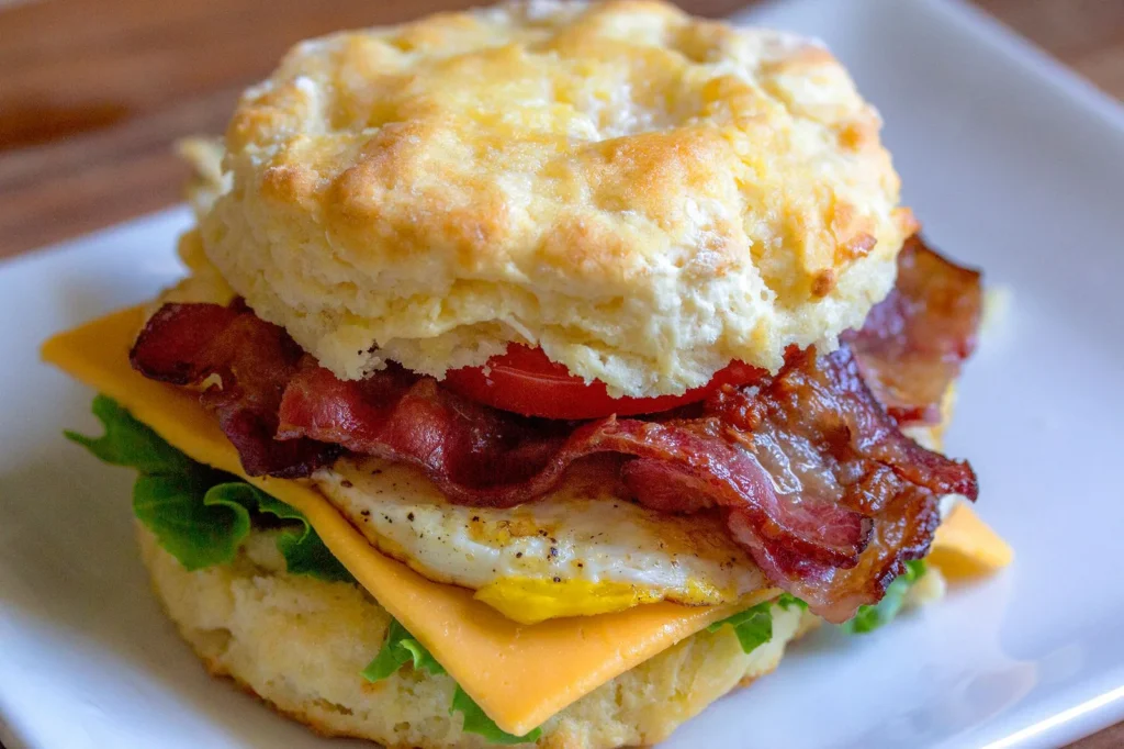 Bacon Cheddar And Thyme Biscuits
