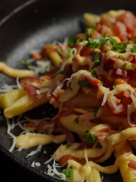 Bacon Cheese Carrot Fries