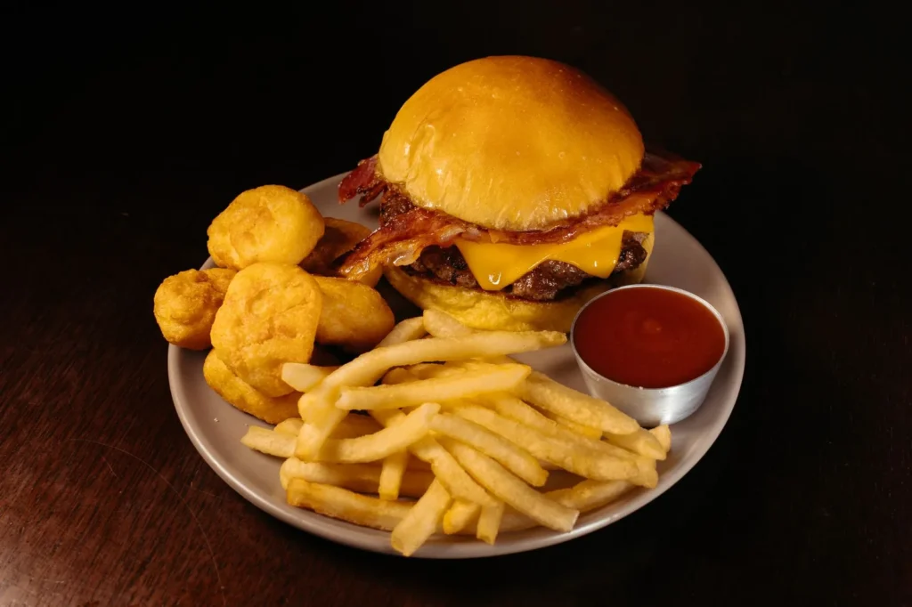 Bacon Cheeseburger Carrot Fries With Special Sauce