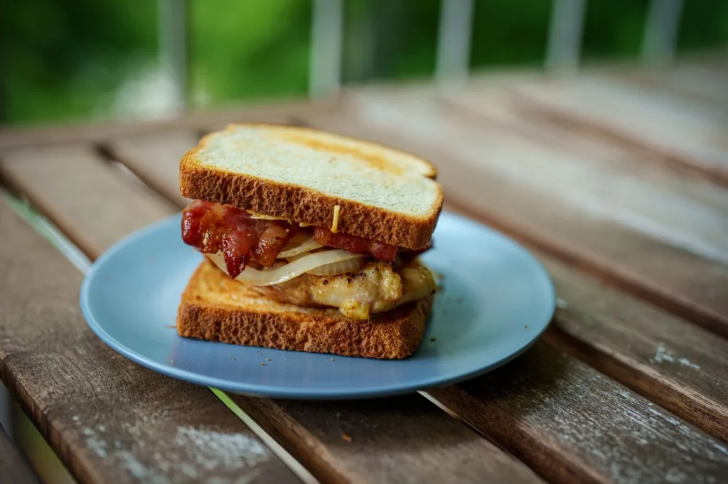 Bacon Chicken Ranch Sliders