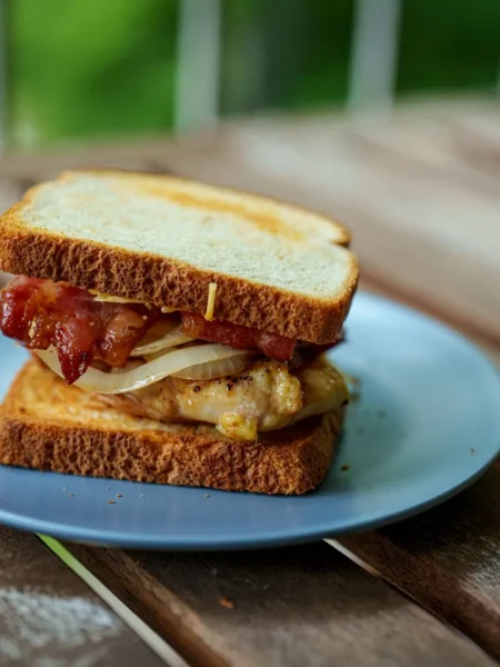 Bacon Chicken Ranch Sliders