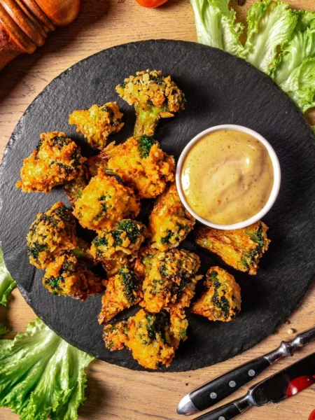 Bacon Water Chestnuts With Spicy Mustard Dip