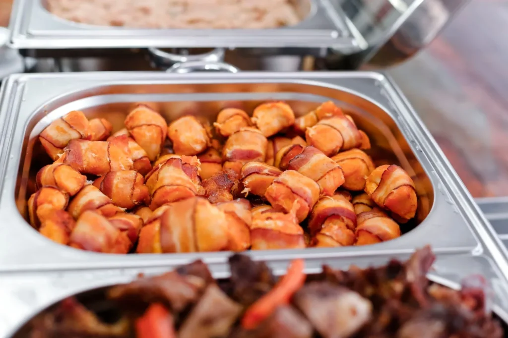 Bacon Wrapped Potato Bites