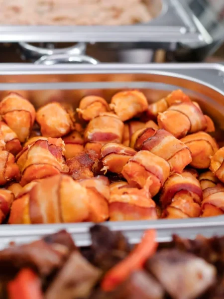 Bacon Wrapped Potato Bites