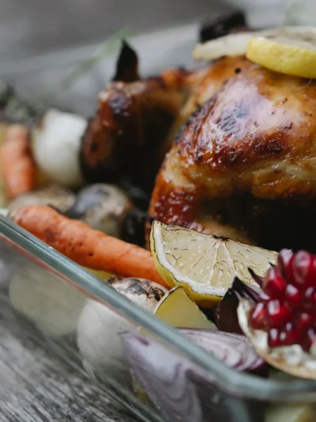 Baked Chicken With Potatoes Lemon