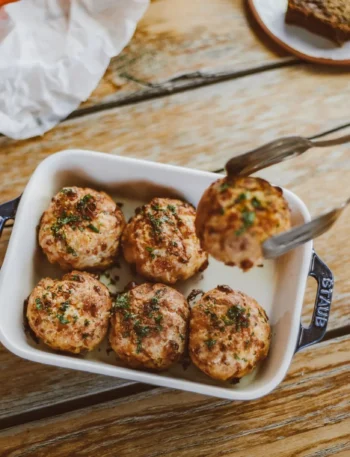 Baked Turkey Meatballs