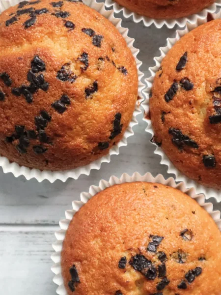 Bakery Style Chocolate Chip Muffins