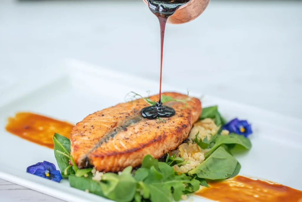 Balsamic Maple Glazed Salmon