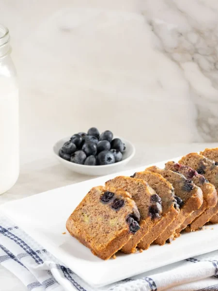 Banana Bread With Blueberries