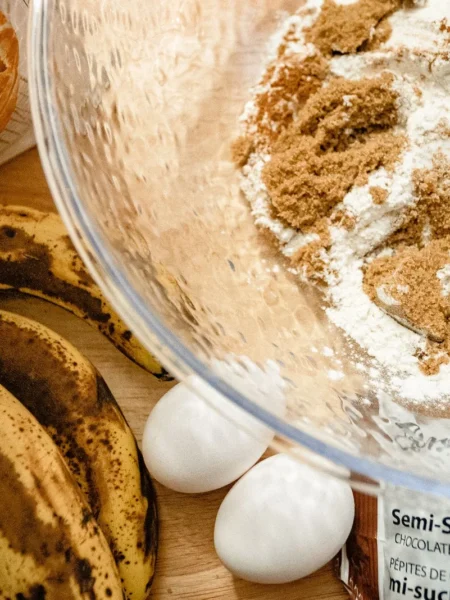 Banana Chocolate Protein Pastries