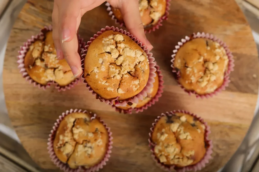Banana Crumb Muffins