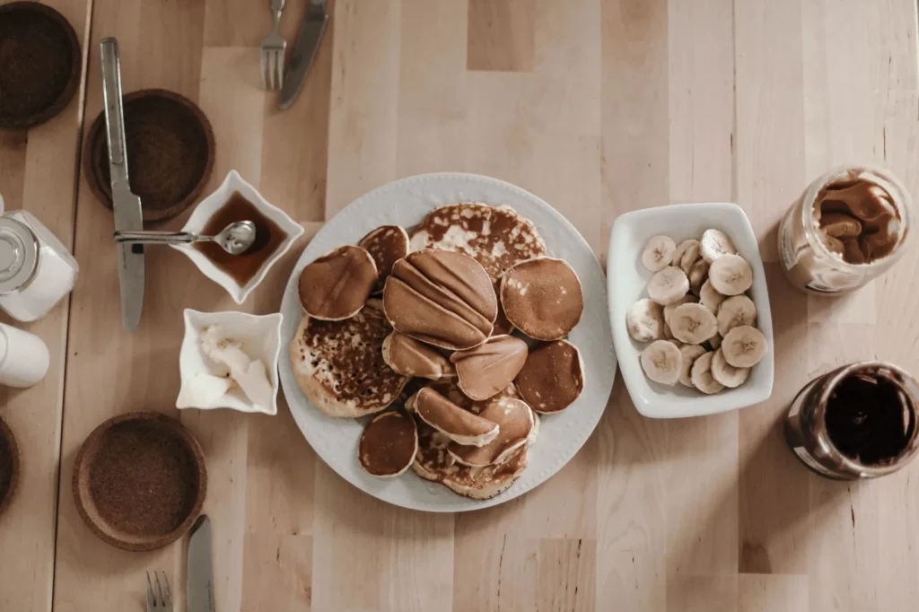 Banana Protein Pancakes