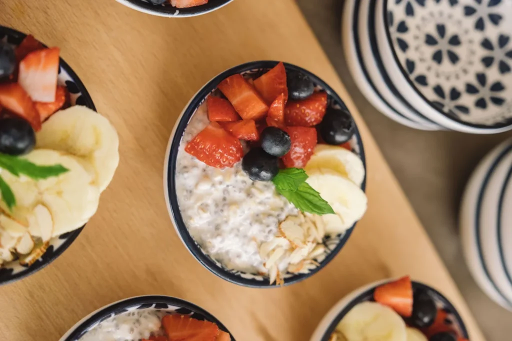 Banana Strawberry Oats