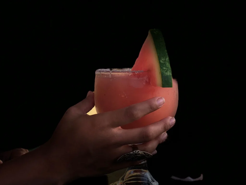 Basil Watermelon Margarita