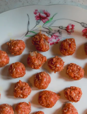 Beef And Pork Meatballs