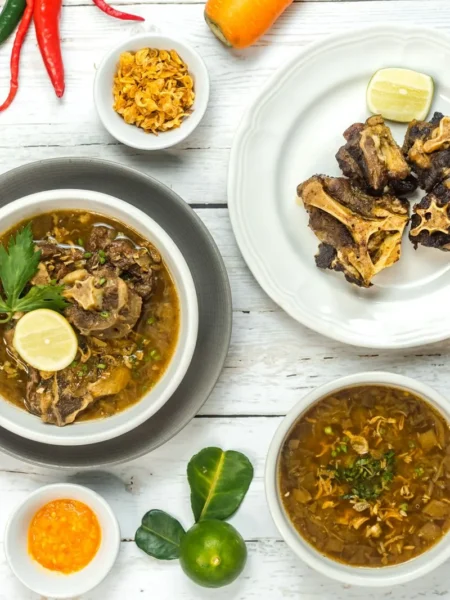Beef Barley Soup With Oxtails