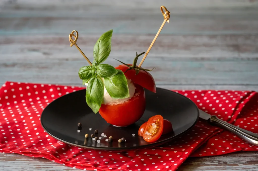 Berry Caprese Skewers