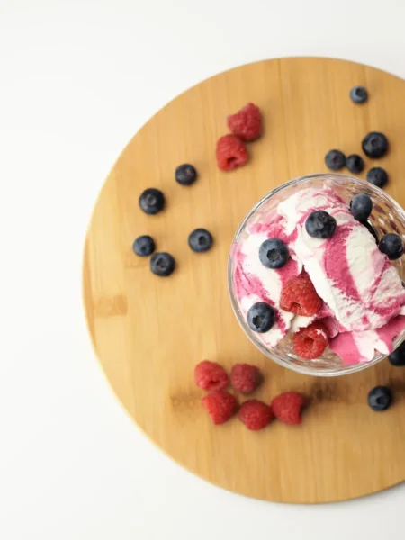 Berry Pie No Churn Ice Cream