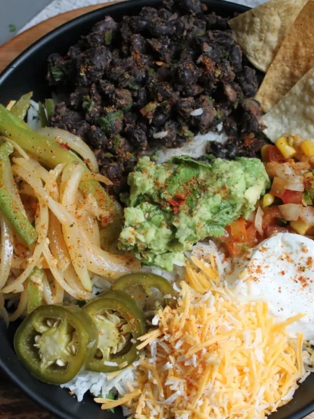 Black Bean Salsa Spud