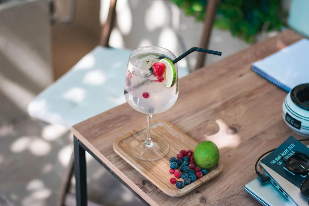 Blackberry Lime Spritzer