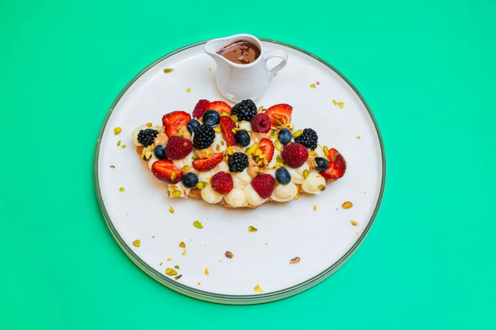 Blackberry Pistachio Toast