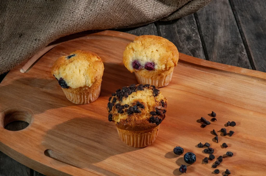 Blueberry And White Chocolate Muffins