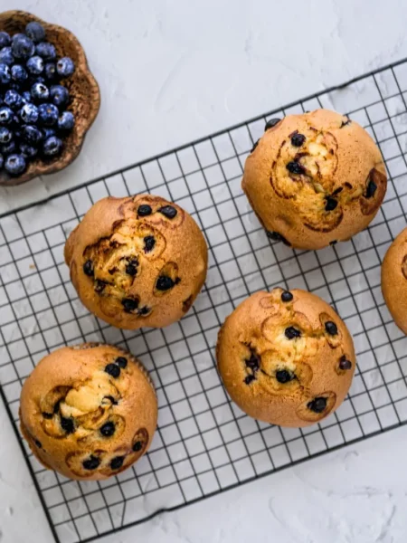 Blueberry Protein Muffins