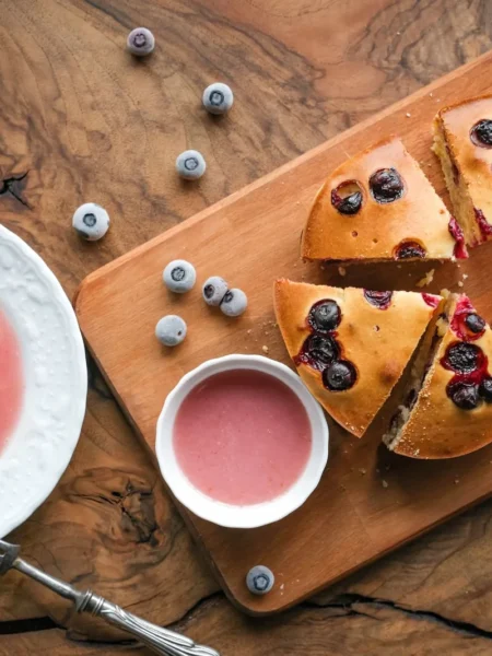 Blueberry Upside Down Cake