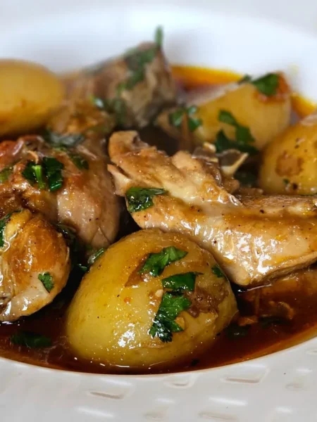 Braised Duck Legs Venetian Style