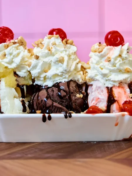 Breakfast Banana Split