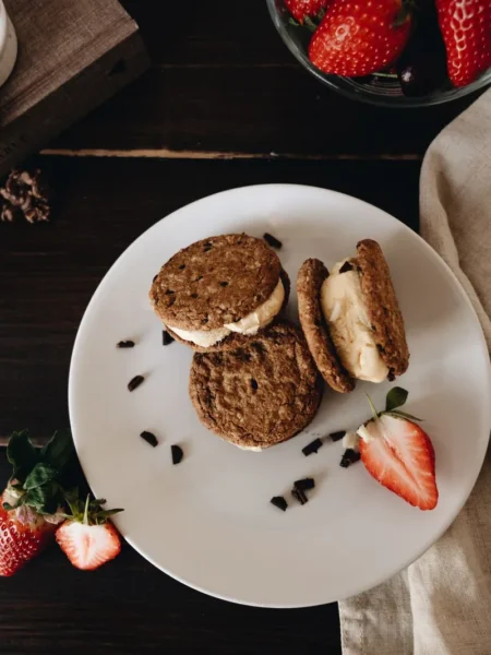 Breakfast Ice Cream Sandwiches