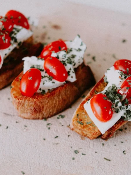 Bruschetta With Mozzarella