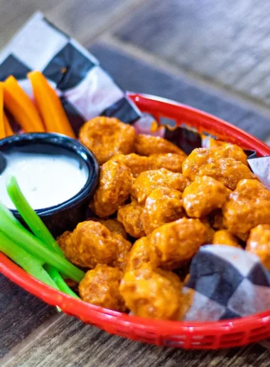 Buffalo Cottage Cheese Dip