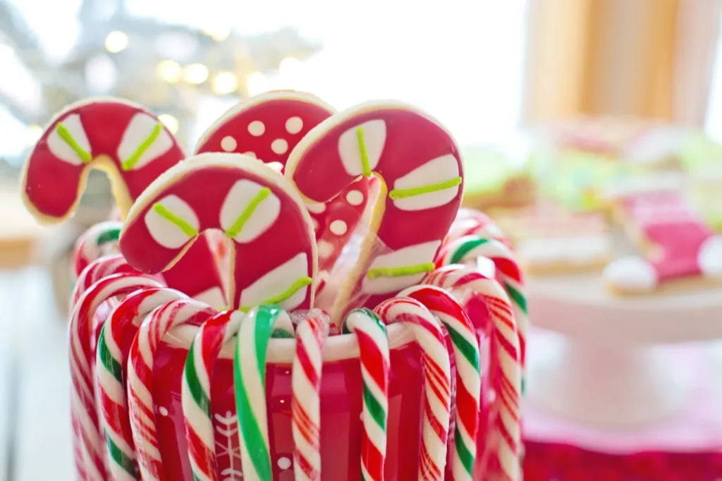 Caprese Candy Cane