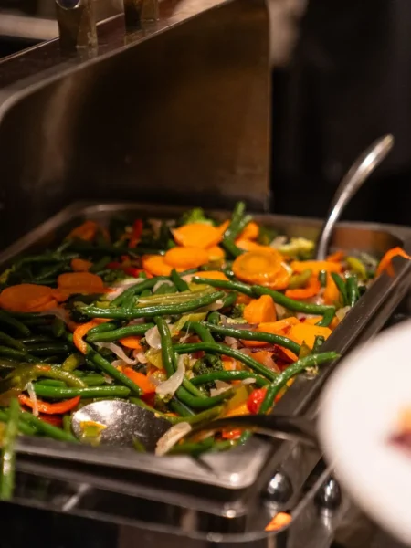 Charred Broccoli And Green Beans