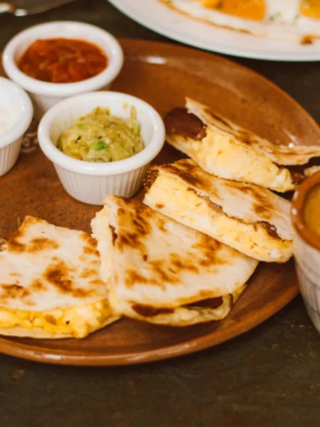 Cheeseburger Quesadilla