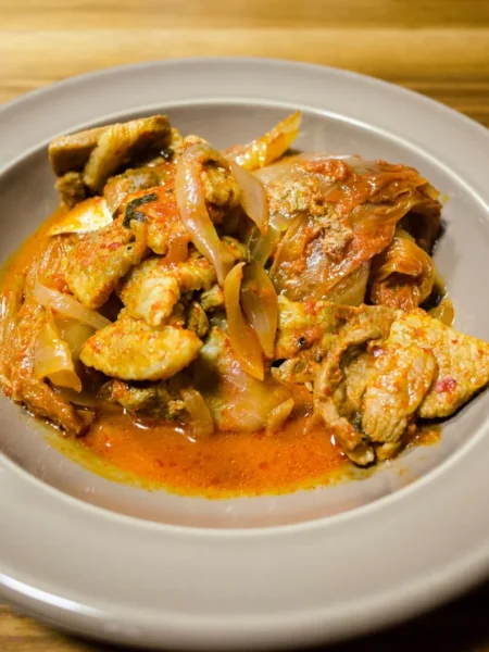 Chicken Onion Stew