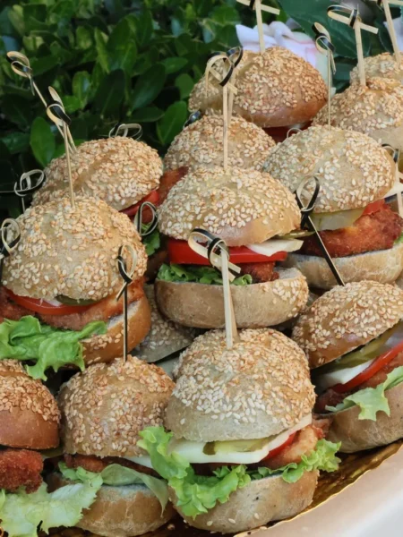 Chicken Parm Burgers