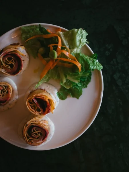 Chicken Pinwheels For Lunch