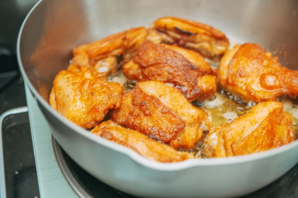 Chicken Thighs With Shallots Grapes