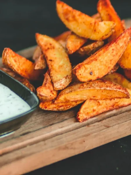 chipotle sour cream in a white bowl with minced chipotle peppers and a lime wedge on a rustic wood table