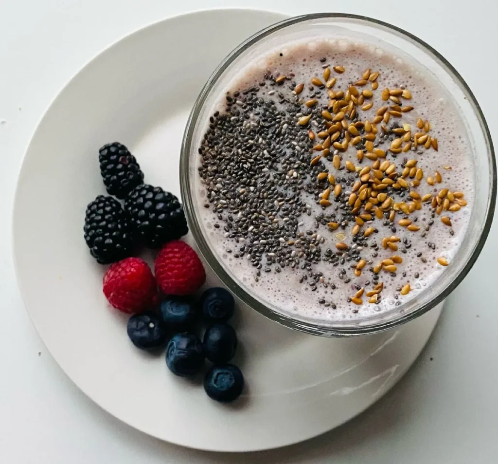 Chocolate Berry Protein Smoothie