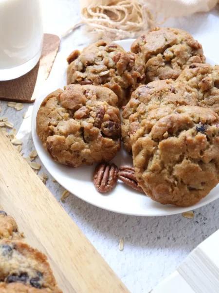 Chocolate Chip Pecan Oatmeal Bars