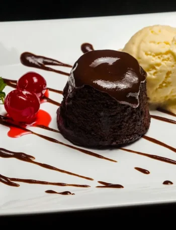 chocolate lava cake recipe for two
