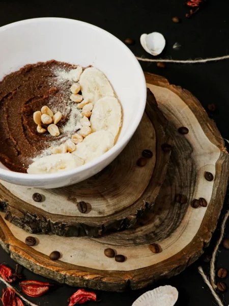 Chocolate Peanut Butter Banana Smoothie